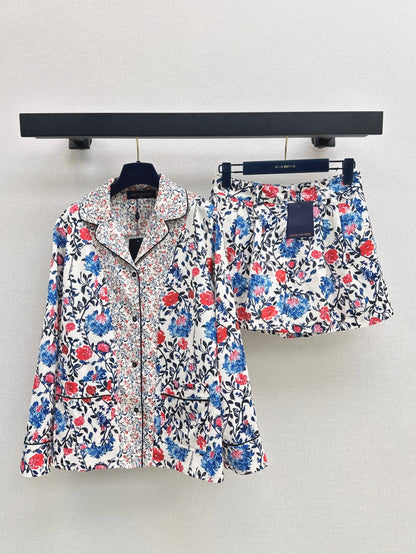Louis 25ss print shirt