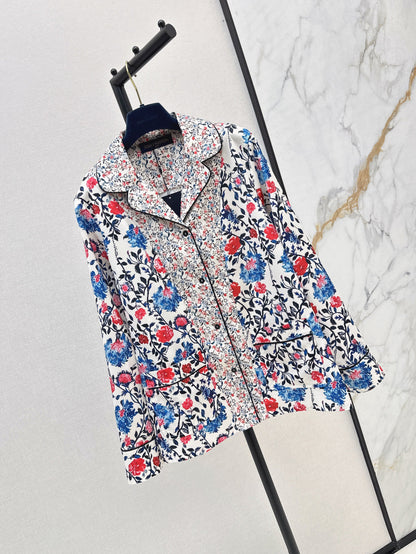 Louis 25ss print shirt
