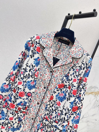 Louis 25ss print shirt