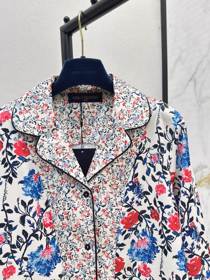 Louis 25ss print shirt
