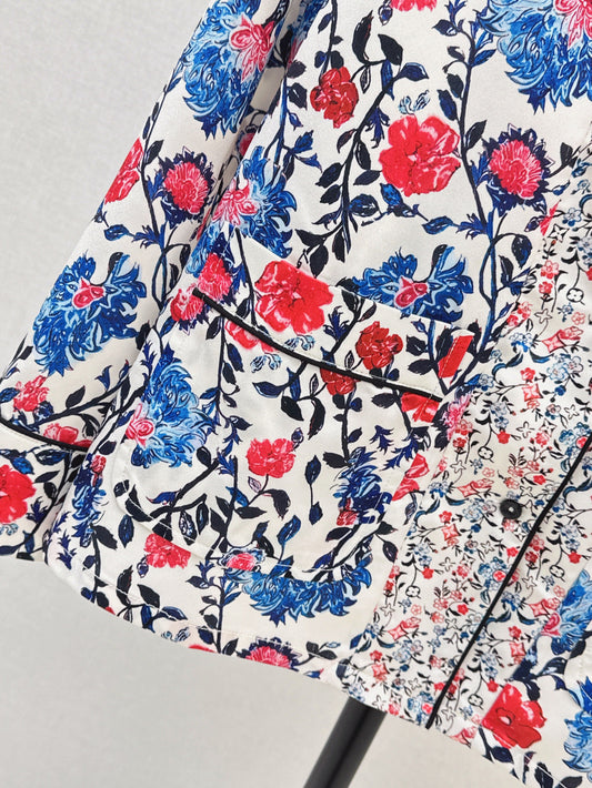 Louis 25ss print shirt