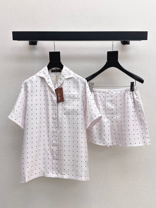 Loro 25ss Silk suit