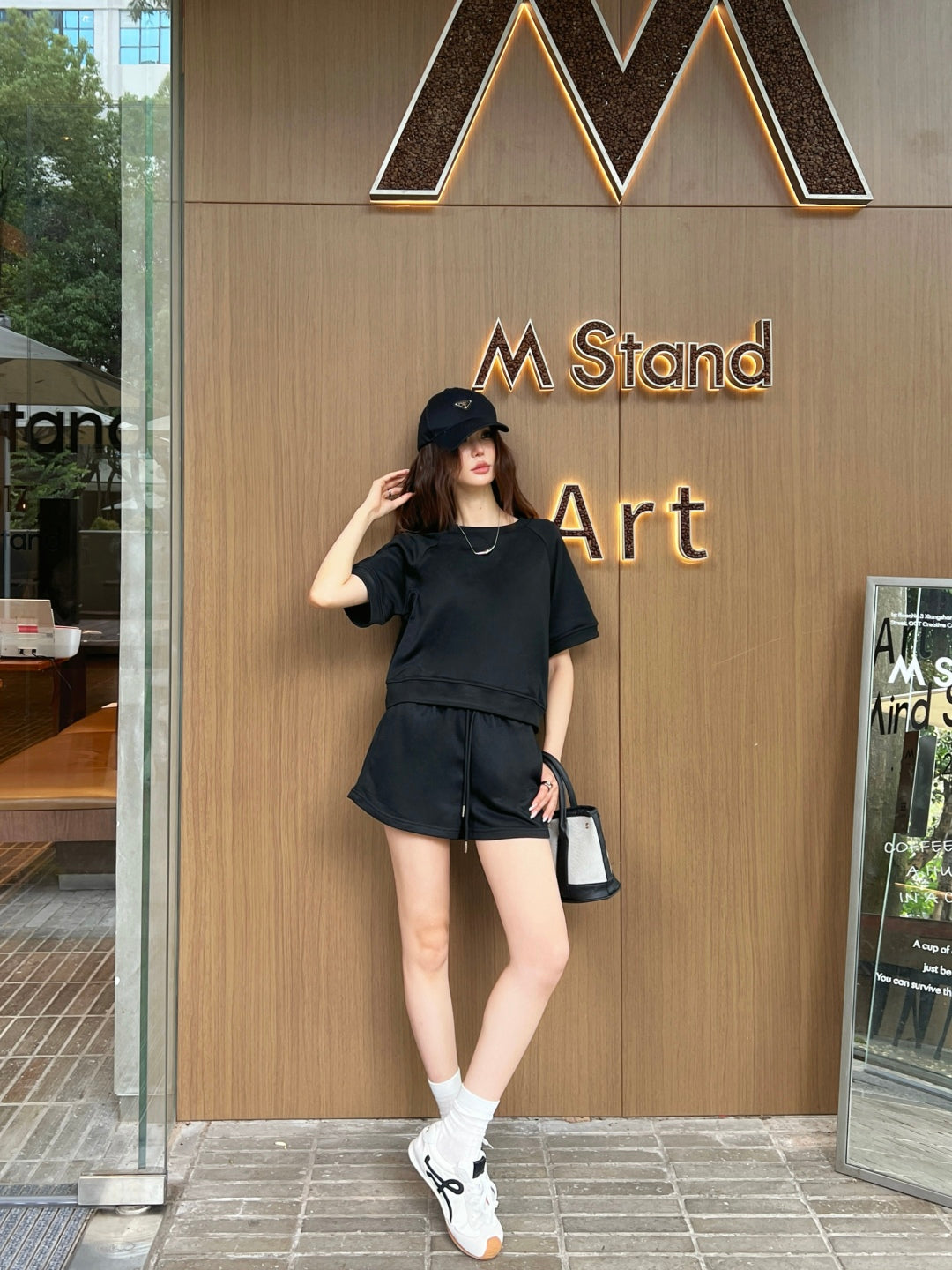 bur 25ss tee short set