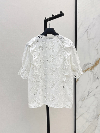 CD 25SS embroidered shirt