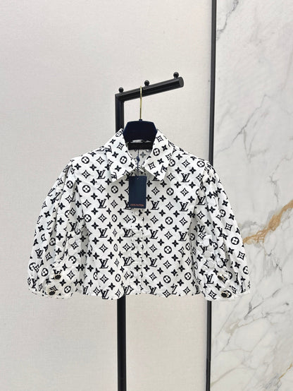 Louis 25ss crop shirt