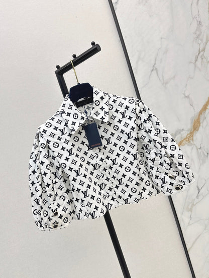 Louis 25ss crop shirt