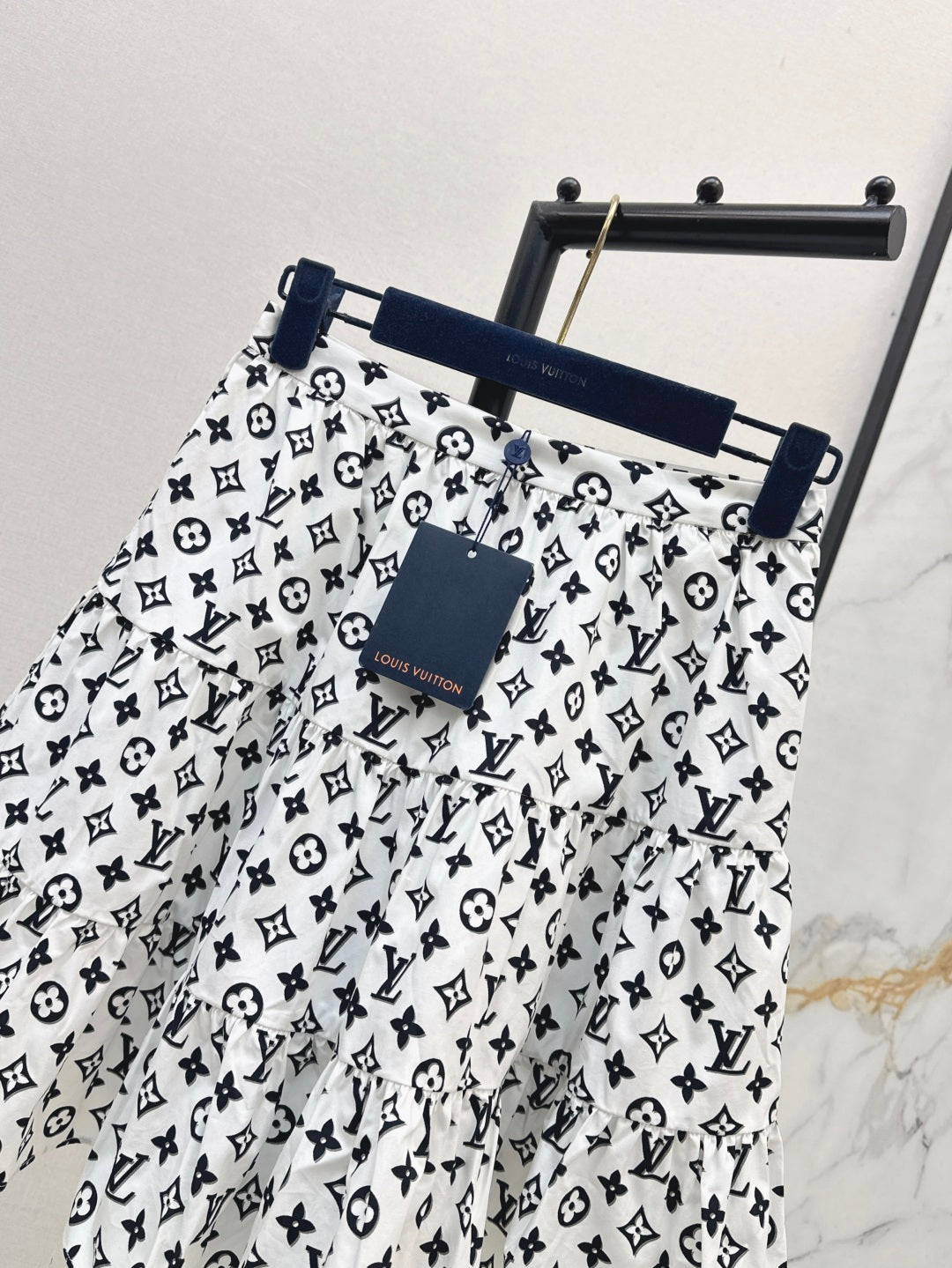 Louis 25ss monogram skirt