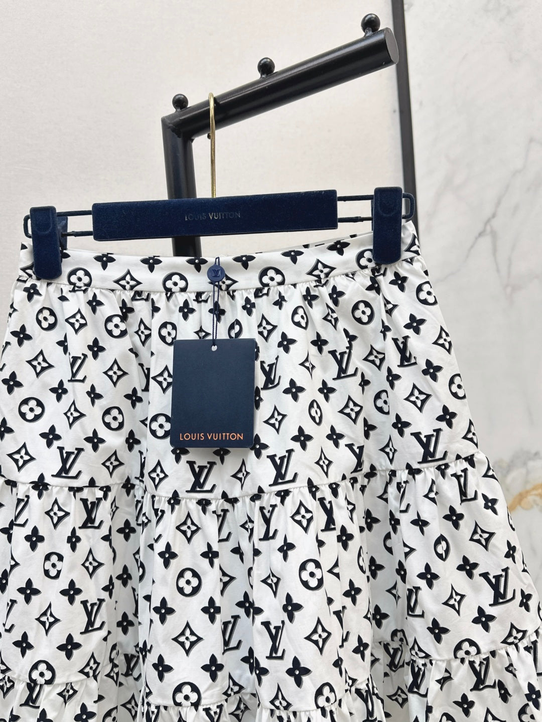 Louis 25ss monogram skirt