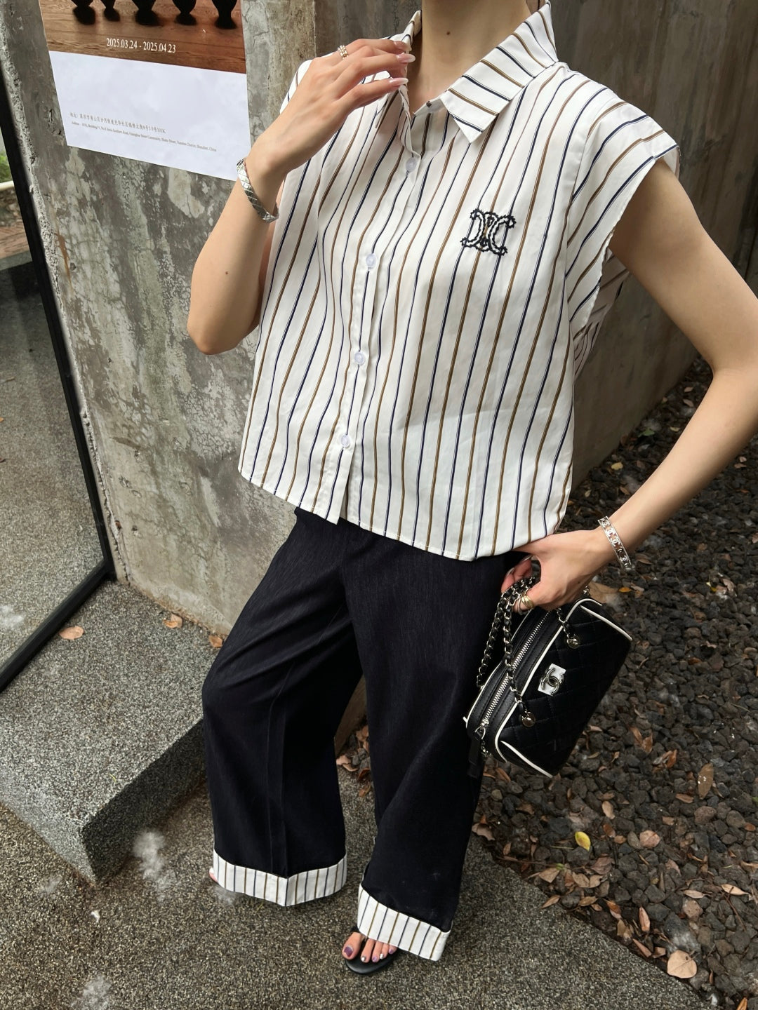 Celi 25ss sleeveless shirt