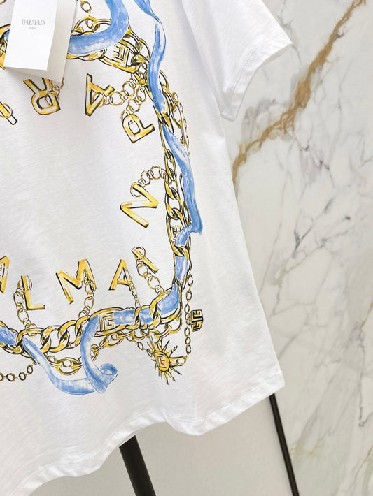 Louis 25ss print t-shirt