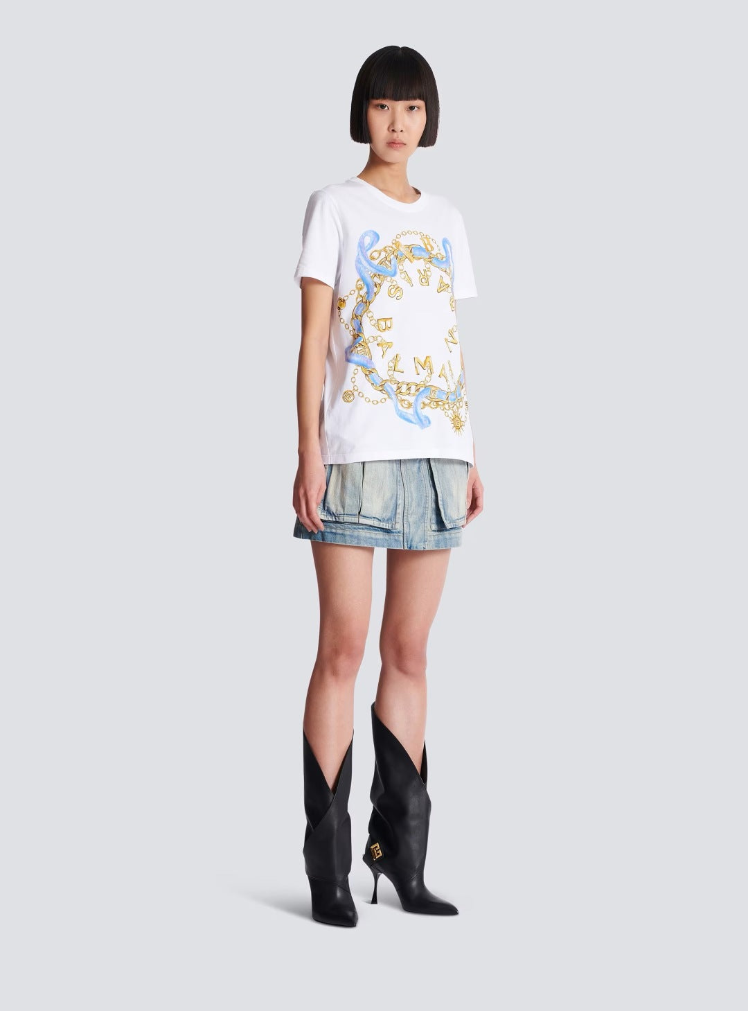Louis 25ss print t-shirt