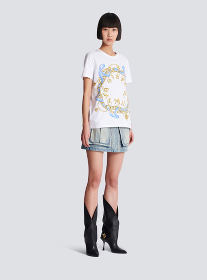 Louis 25ss print t-shirt