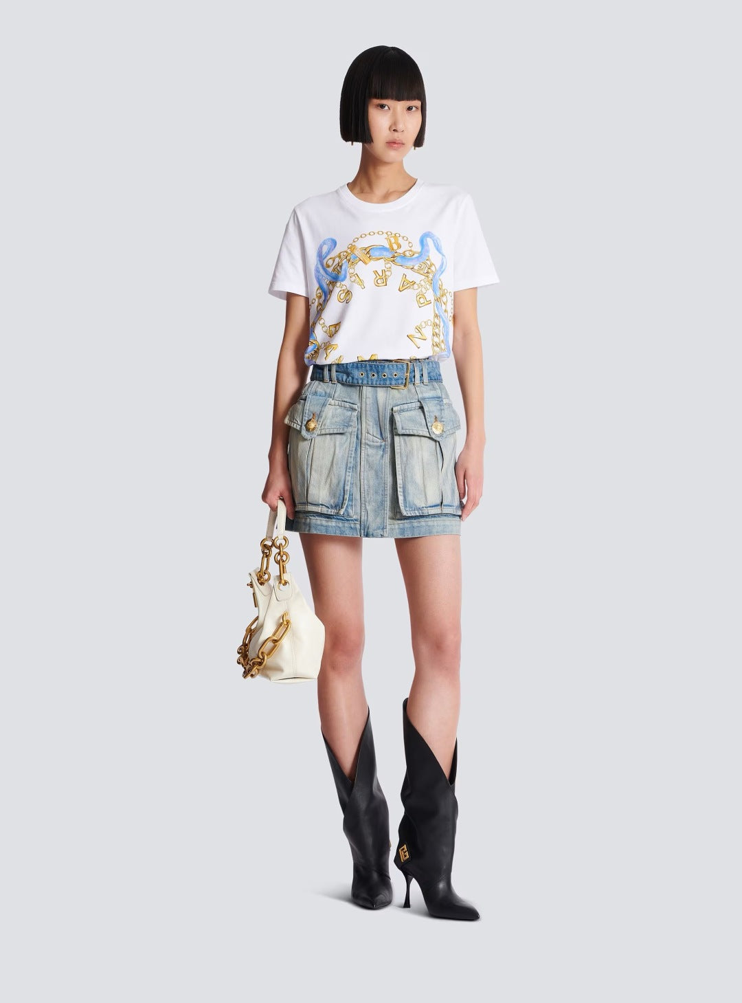 Louis 25ss print t-shirt