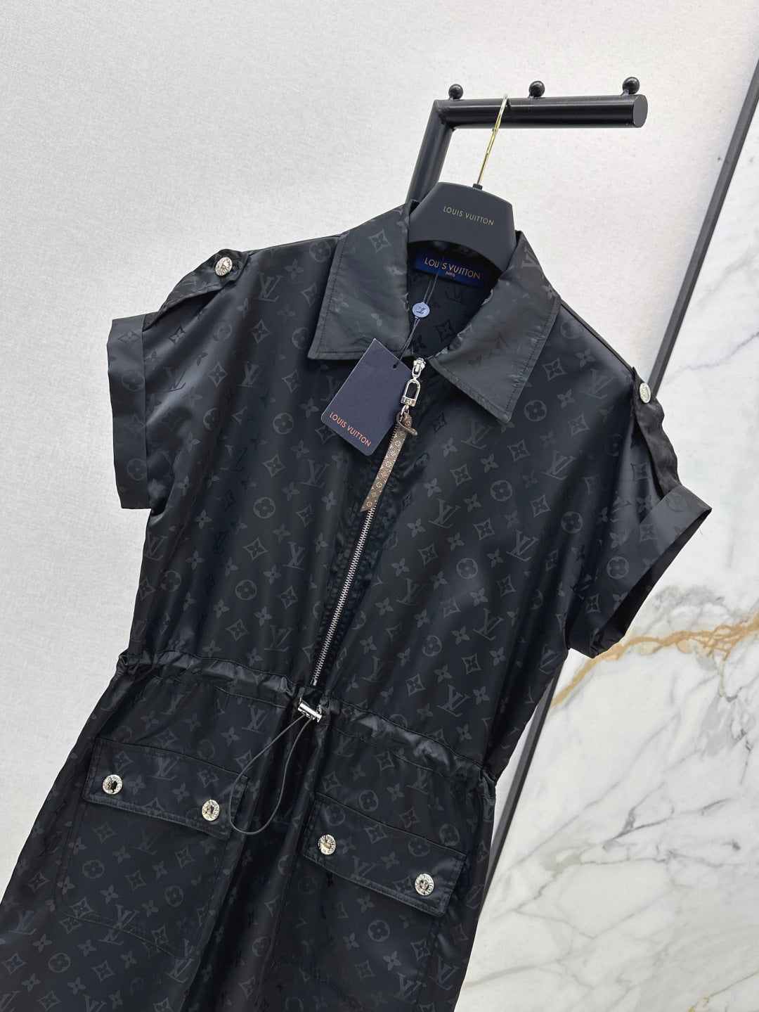 Louis 25ss monogram dress