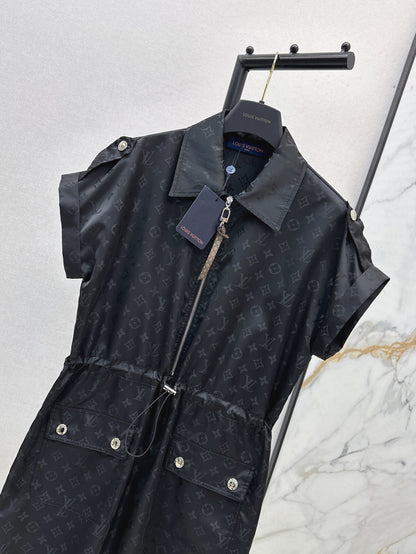 Louis 25ss monogram dress