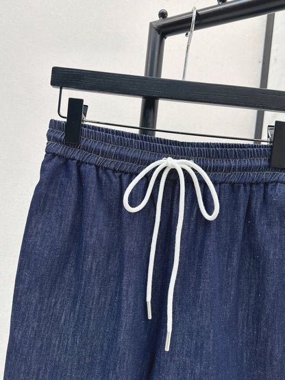 Zimm 25ss drawstring jeans