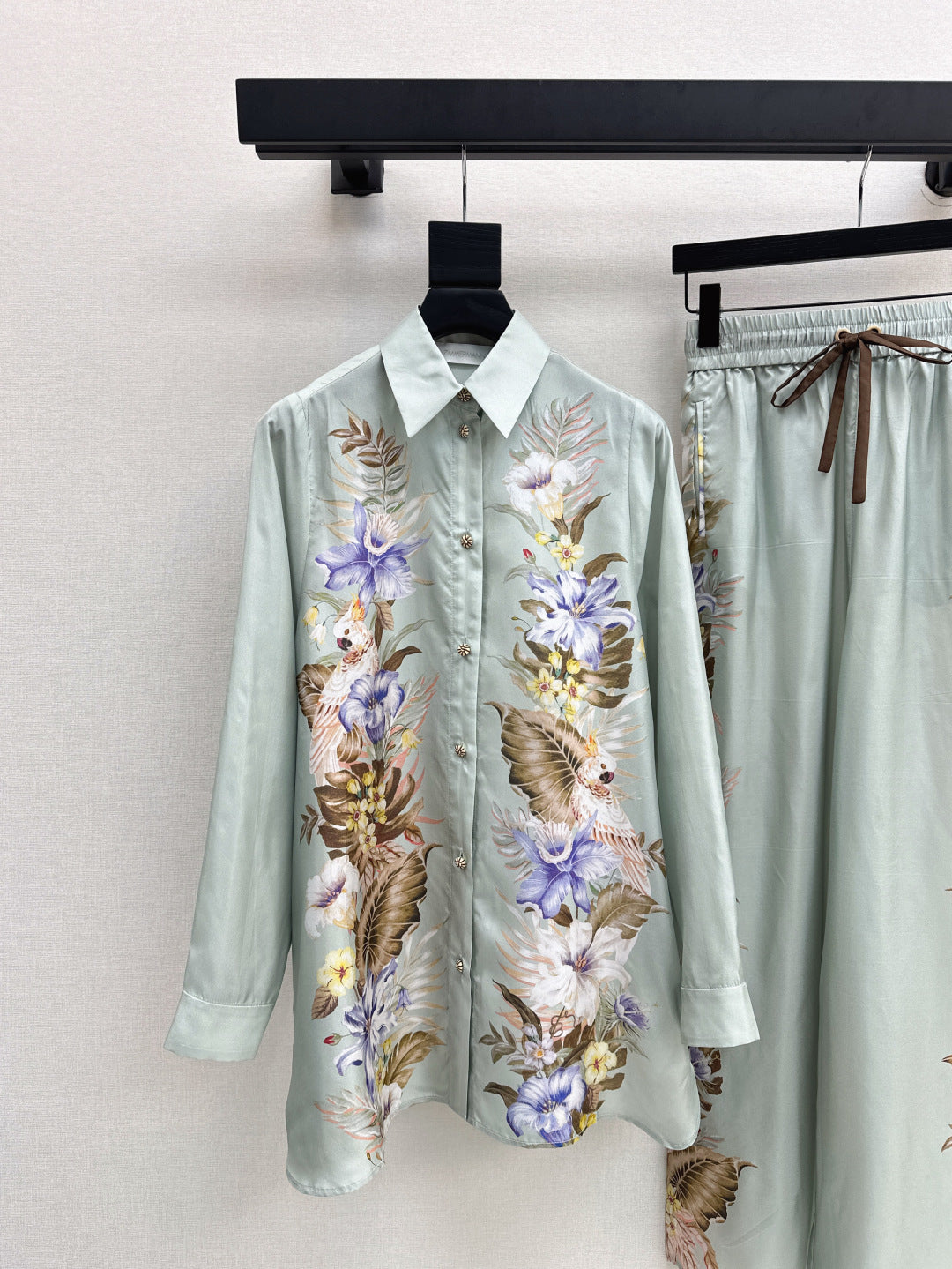 Zimm 25ss silk shirt
