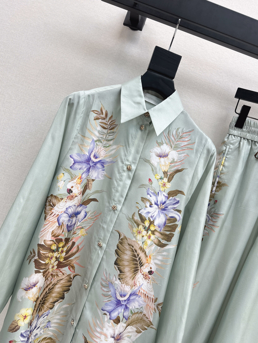 Zimm 25ss silk shirt