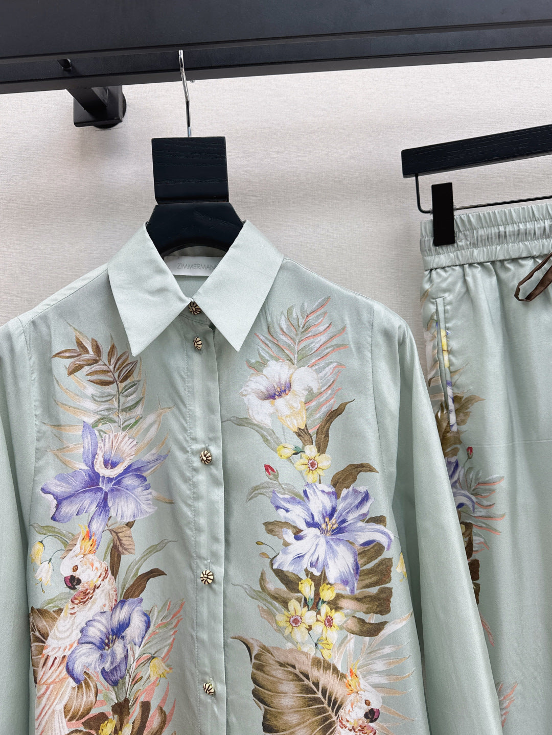 Zimm 25ss silk shirt