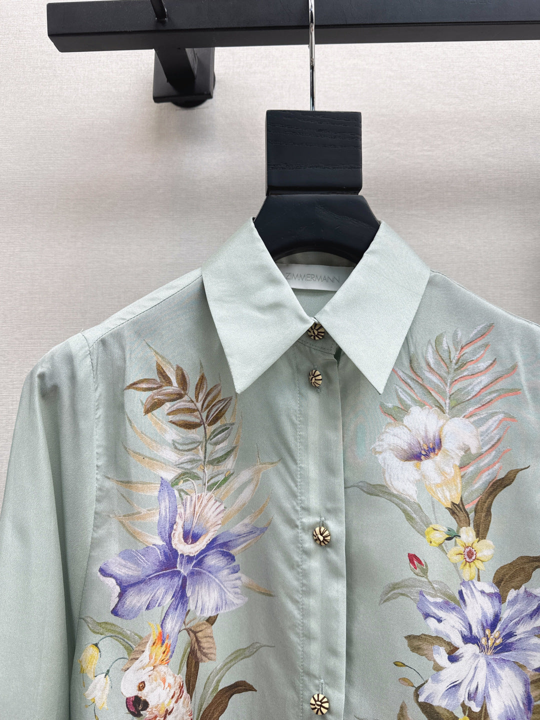 Zimm 25ss silk shirt