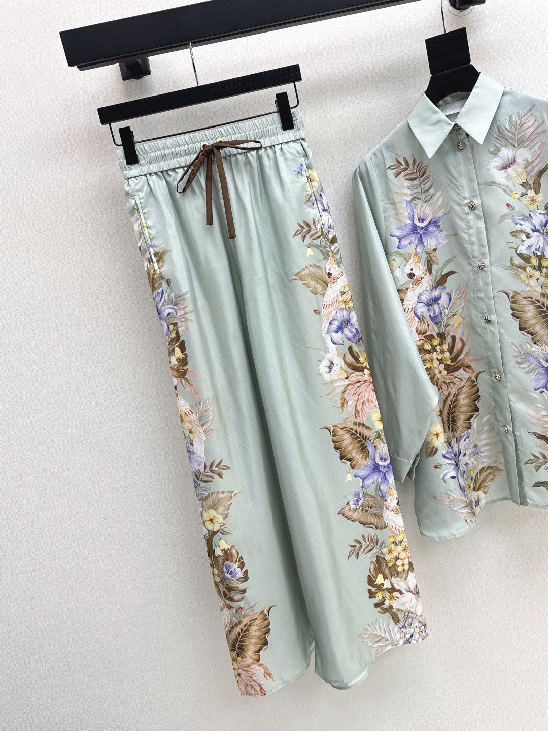 Zimm 25ss silk pants