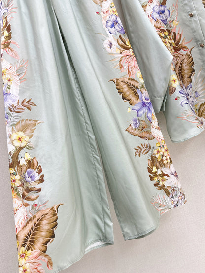 Zimm 25ss silk pants
