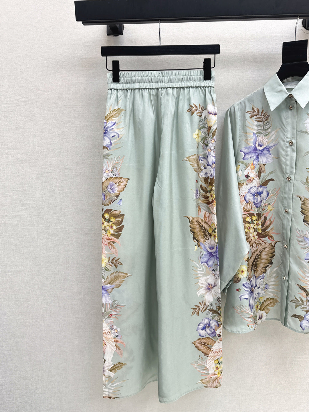 Zimm 25ss silk pants