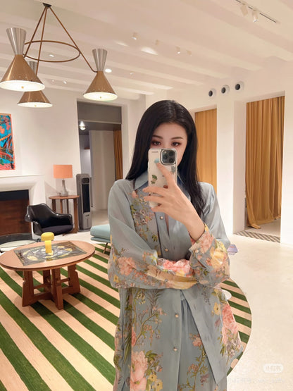 Zimm 25ss silk shirt