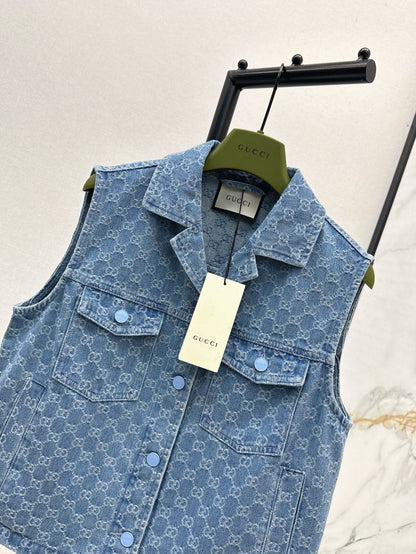 Guc 25ss jacquard vest