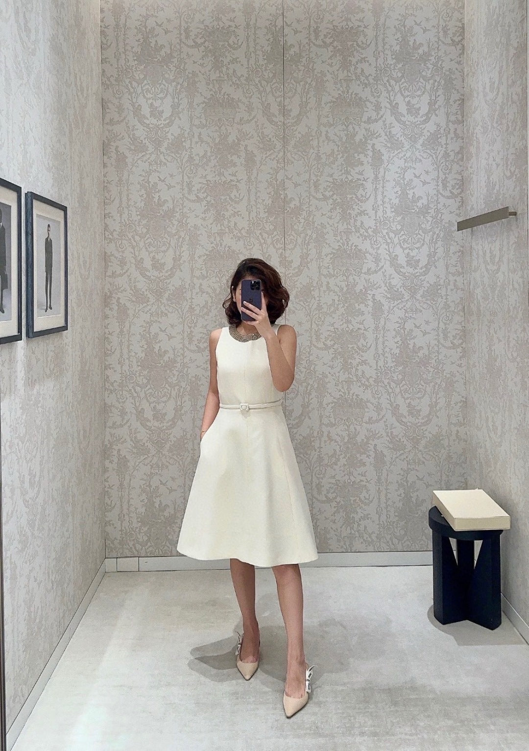 CD 25SS sleeveless dress