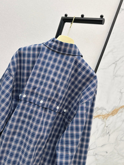 Miu 25ss plaid jacket
