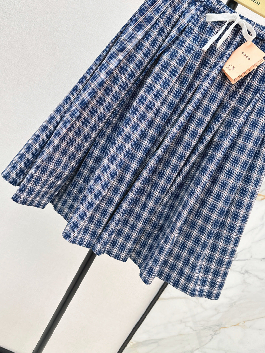 Miu 25ss plaid skirt