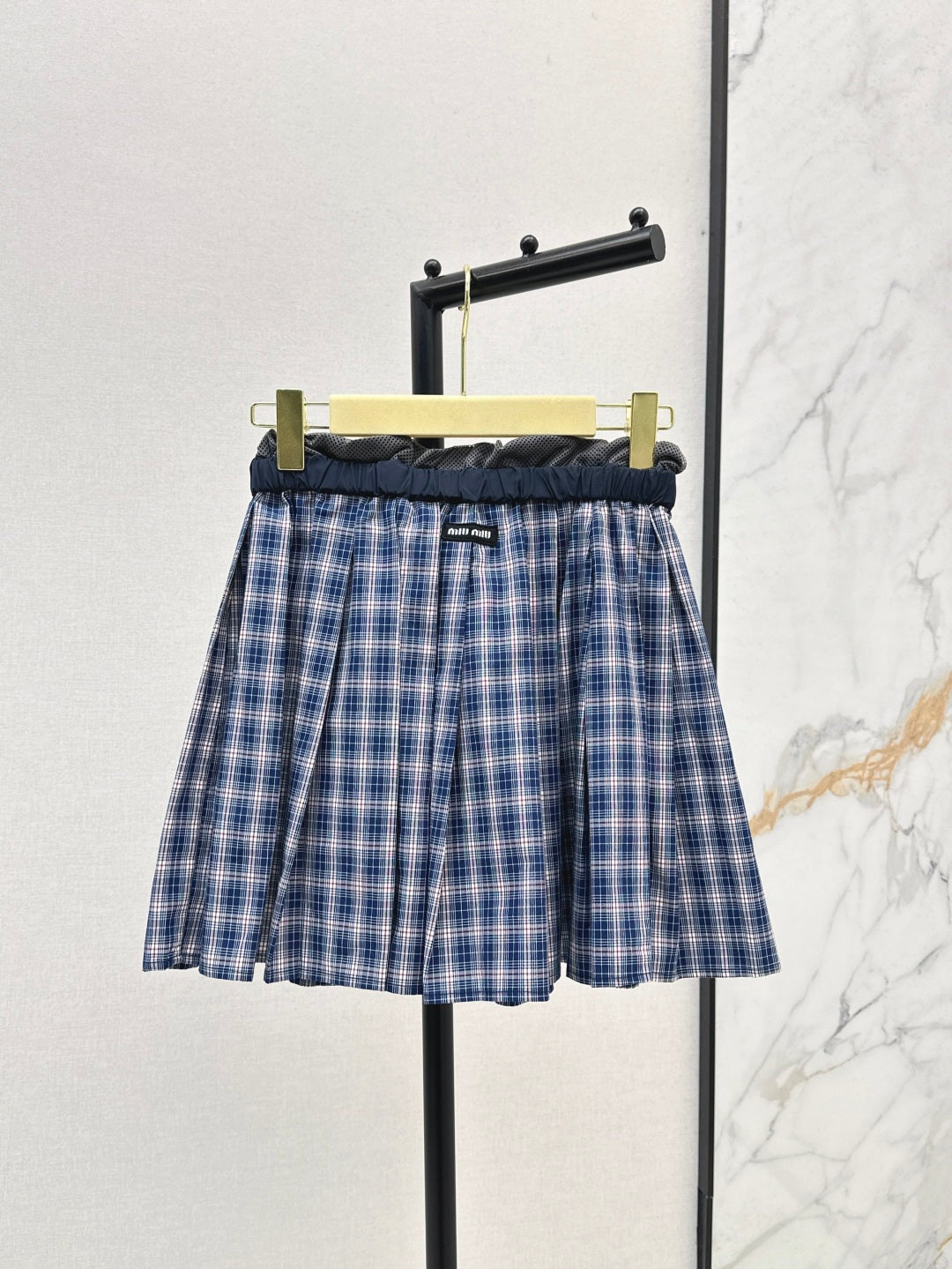 Miu 25ss plaid skirt