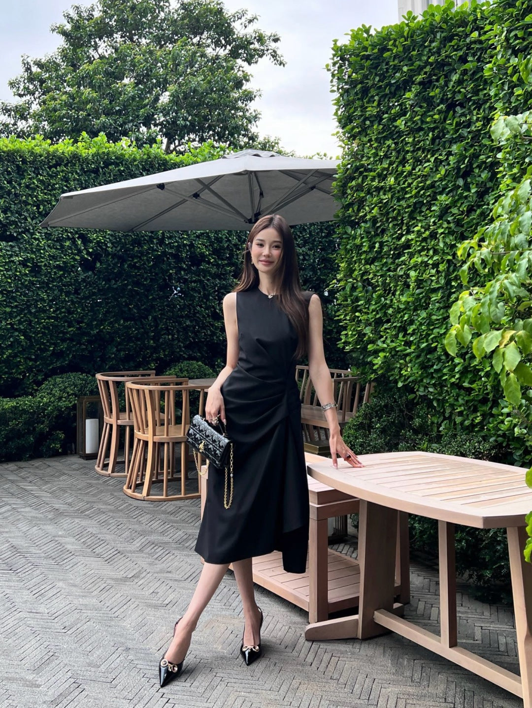 Mcq 25ss sleeveless dress