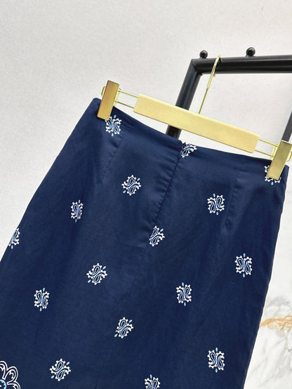 Miu 25ss linen skirt