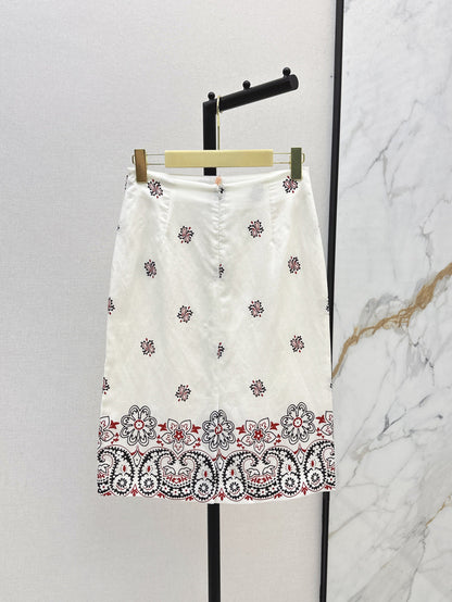 Miu 25ss linen skirt