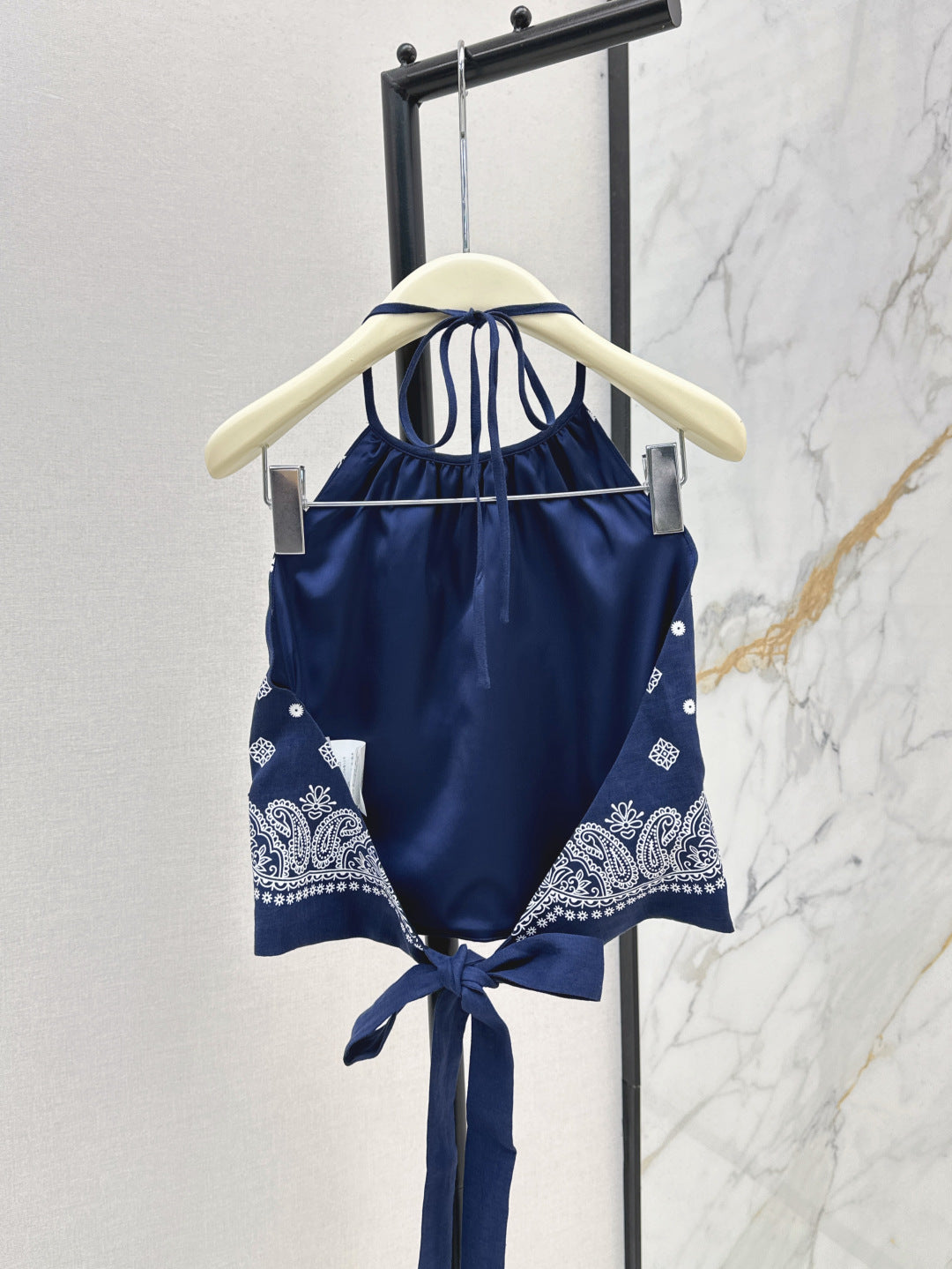 miu 25ss linen camisole