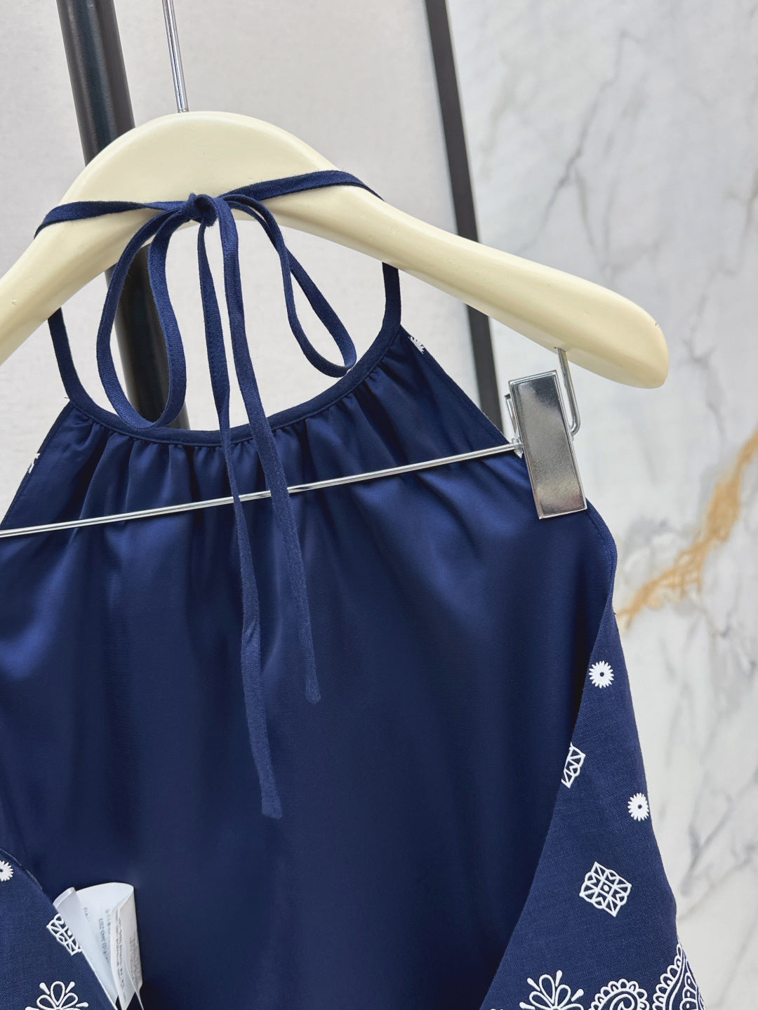 miu 25ss linen camisole