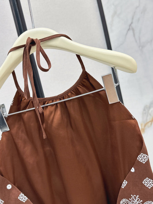 miu 25ss linen camisole
