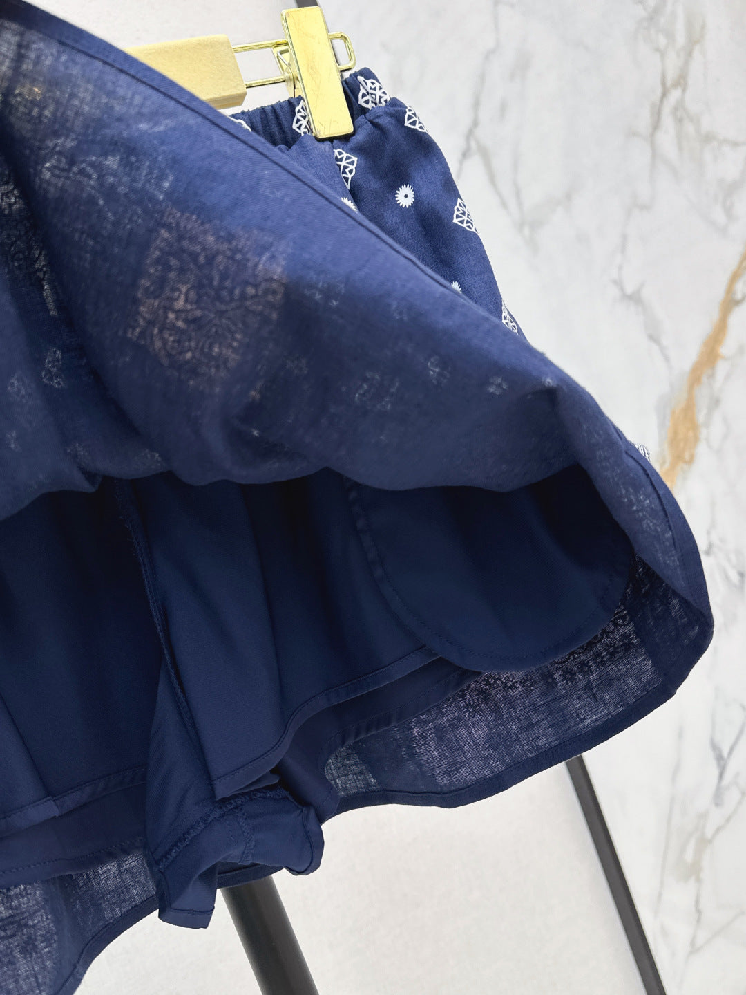 Miu 25ss linen skirt