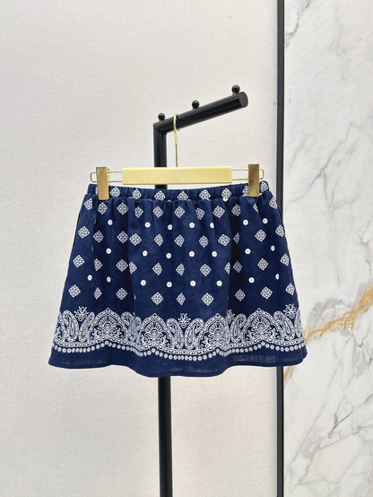Miu 25ss linen skirt