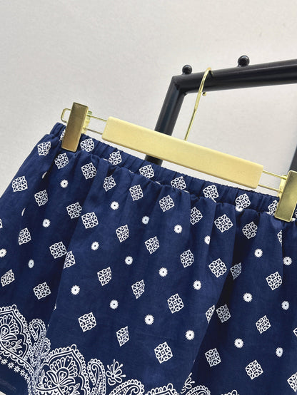 Miu 25ss linen skirt