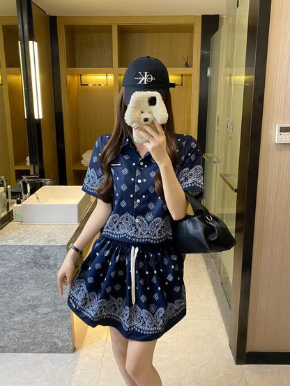 Miu 25ss linen skirt