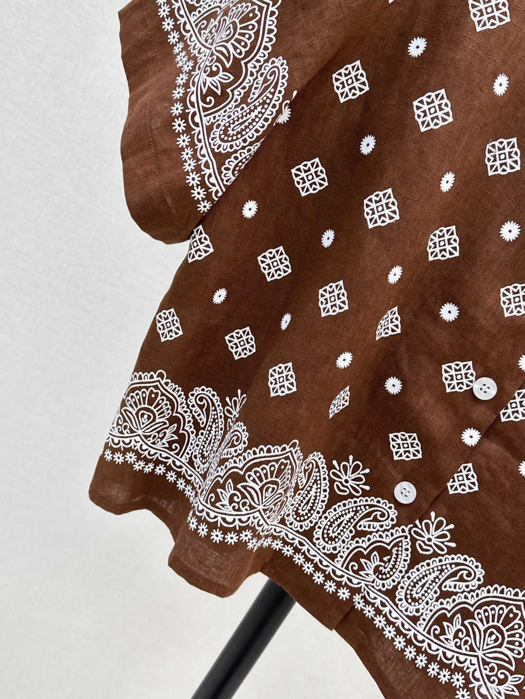 Miu 25ss linen shirt