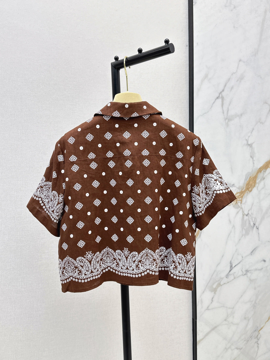 Miu 25ss linen shirt
