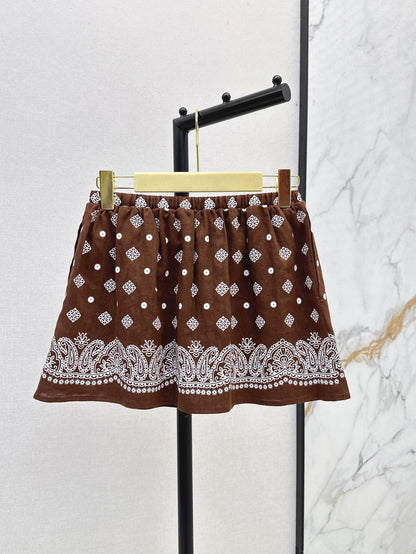 Miu 25ss linen skirt