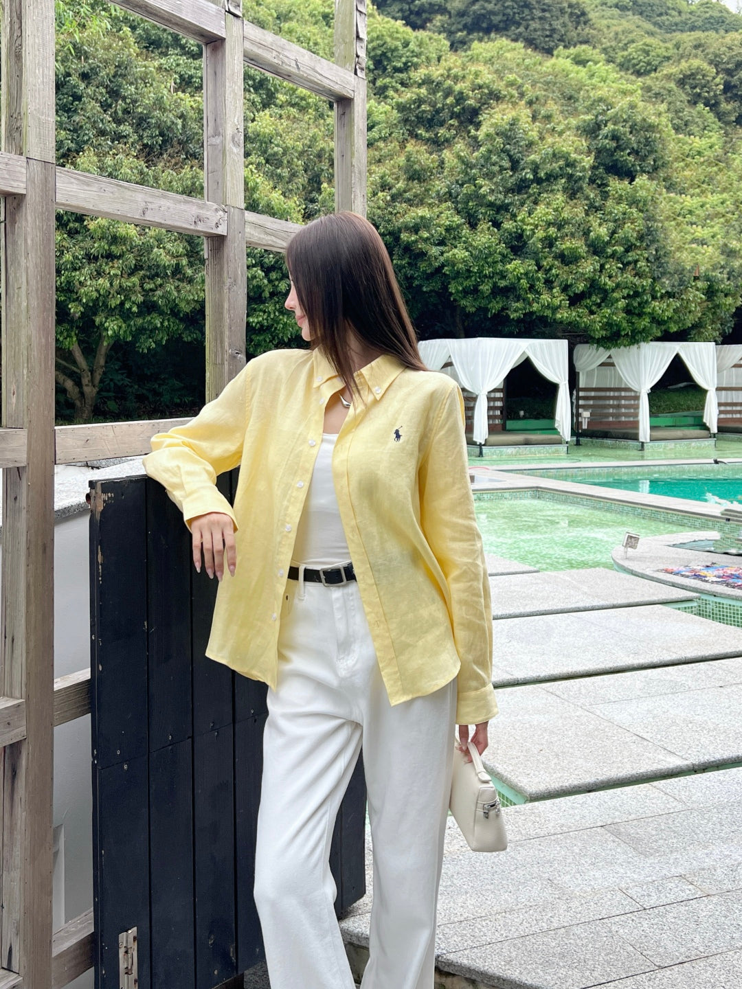 Ral 25ss linen shirt
