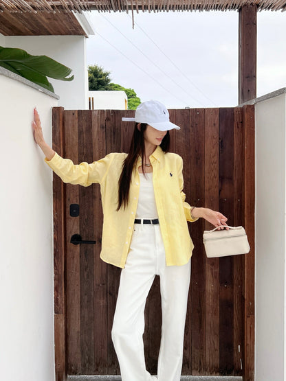 Ral 25ss linen shirt