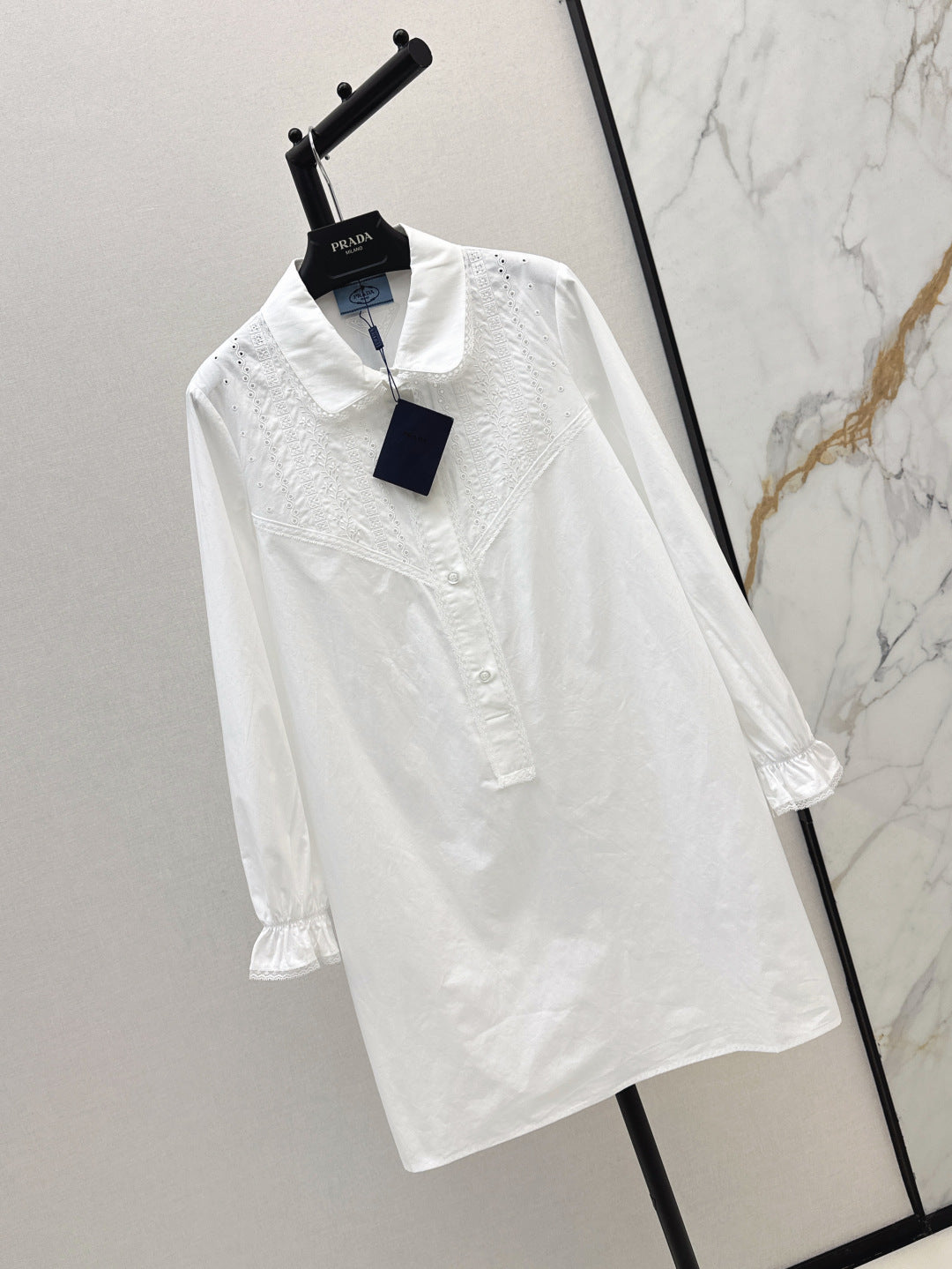 Pra 25ss lace shirt dress