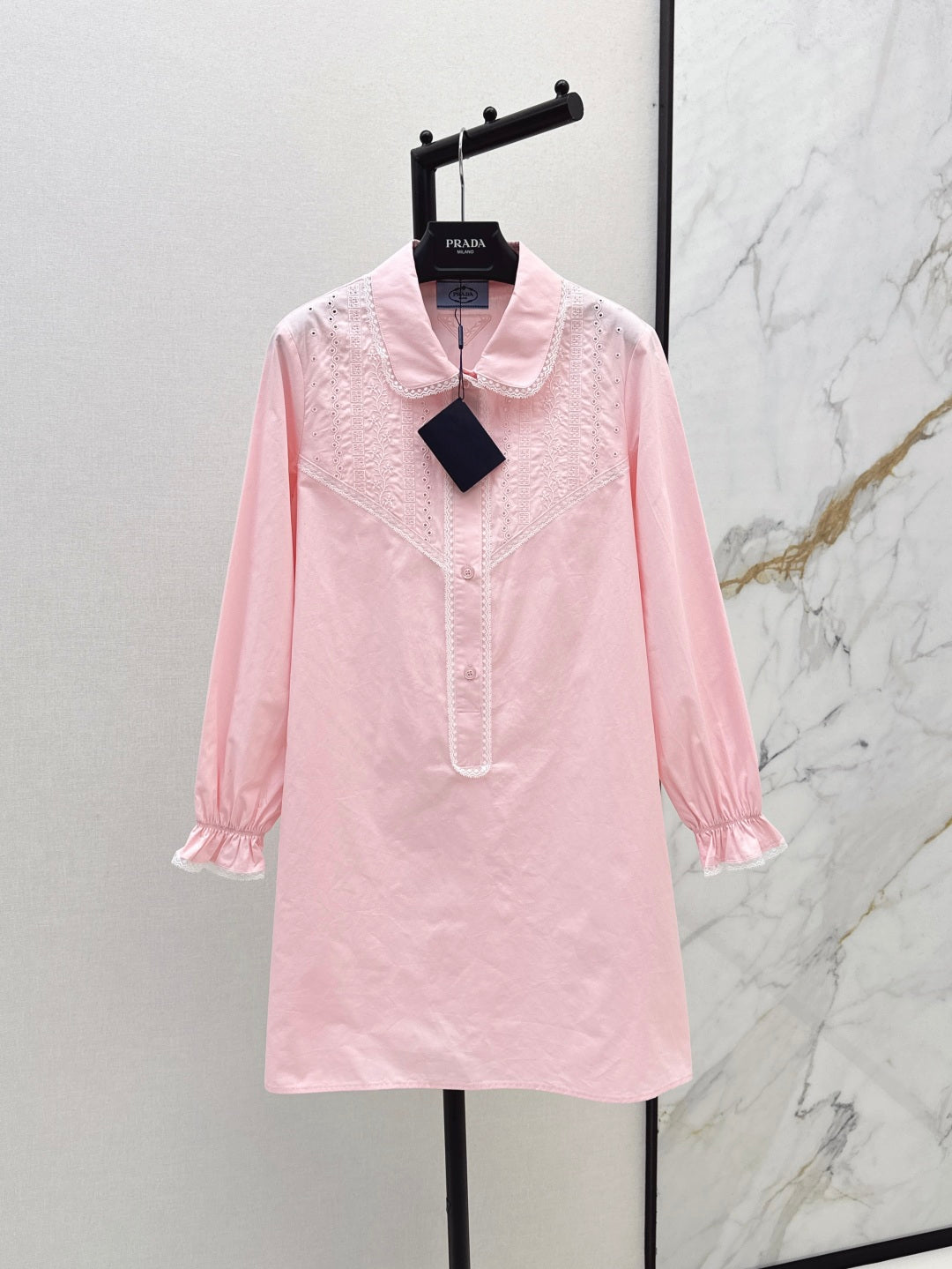 Pra 25ss lace shirt dress